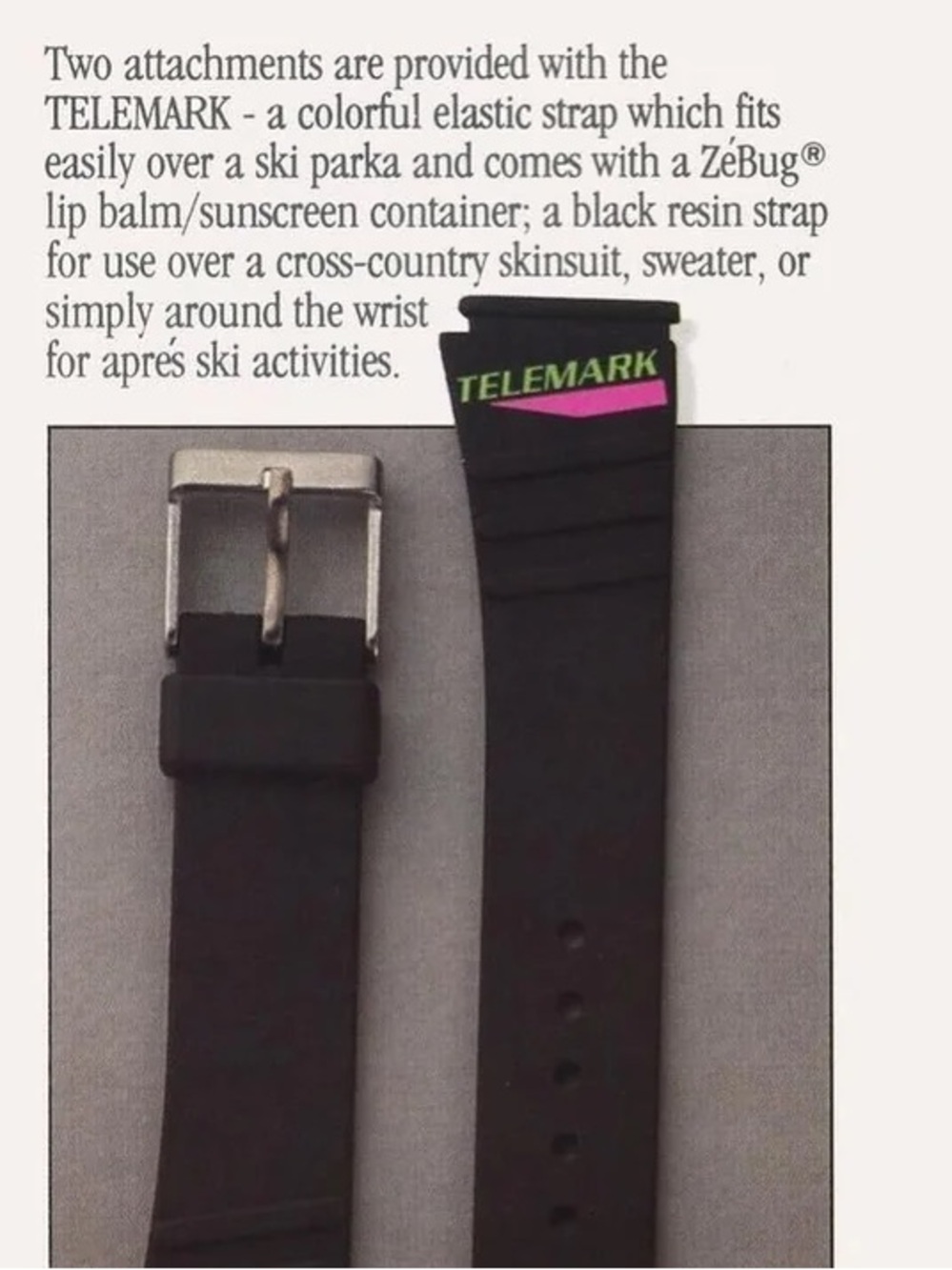 Vintage Rare Timex Telemark Neon Pink and Black Digital Sport Watch - Picture 7 of 8